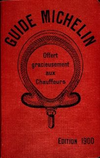 1900年にフランス・パリで創刊されたミシュランガイド